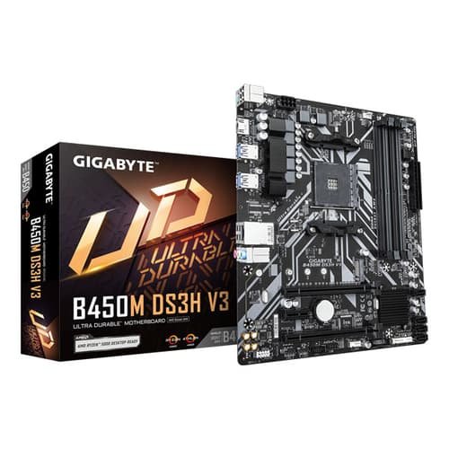 Gigabyte B450M DS3H V3 DDR4 M-ATX Motherboard